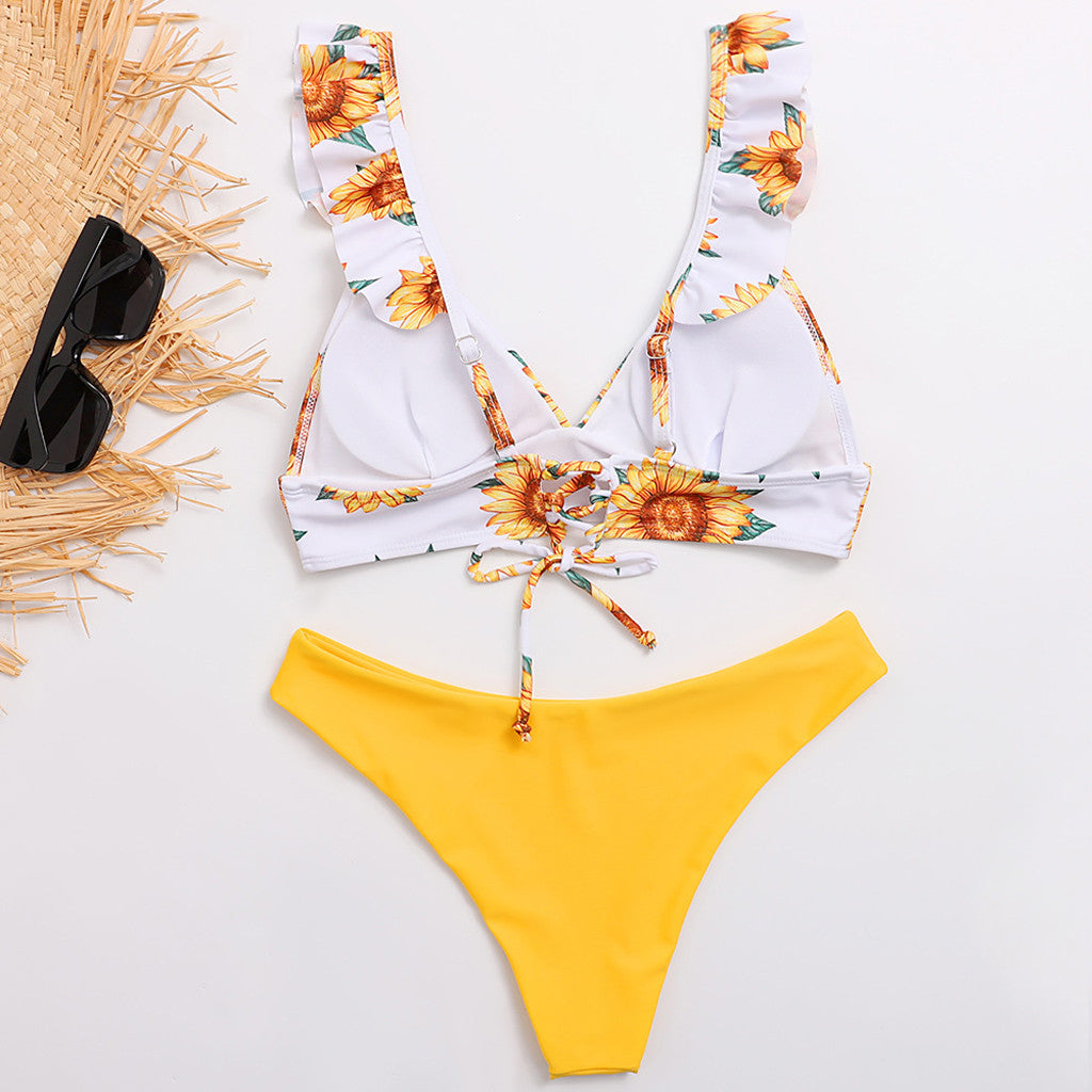 Sunflower Top Bikini