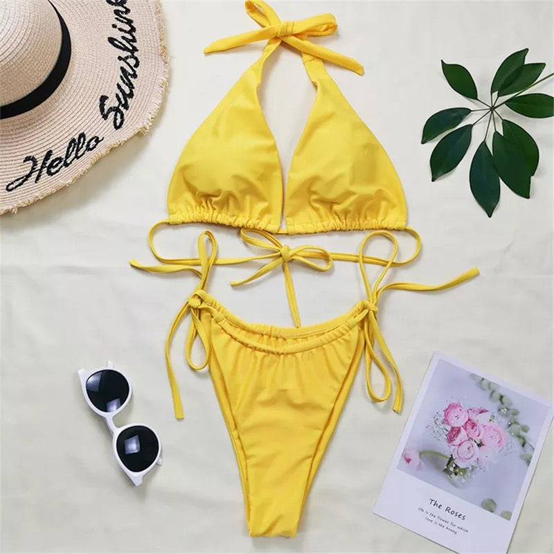 Lemon Yellow Bikini