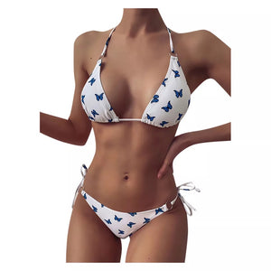 Blue Butterfly Bikini