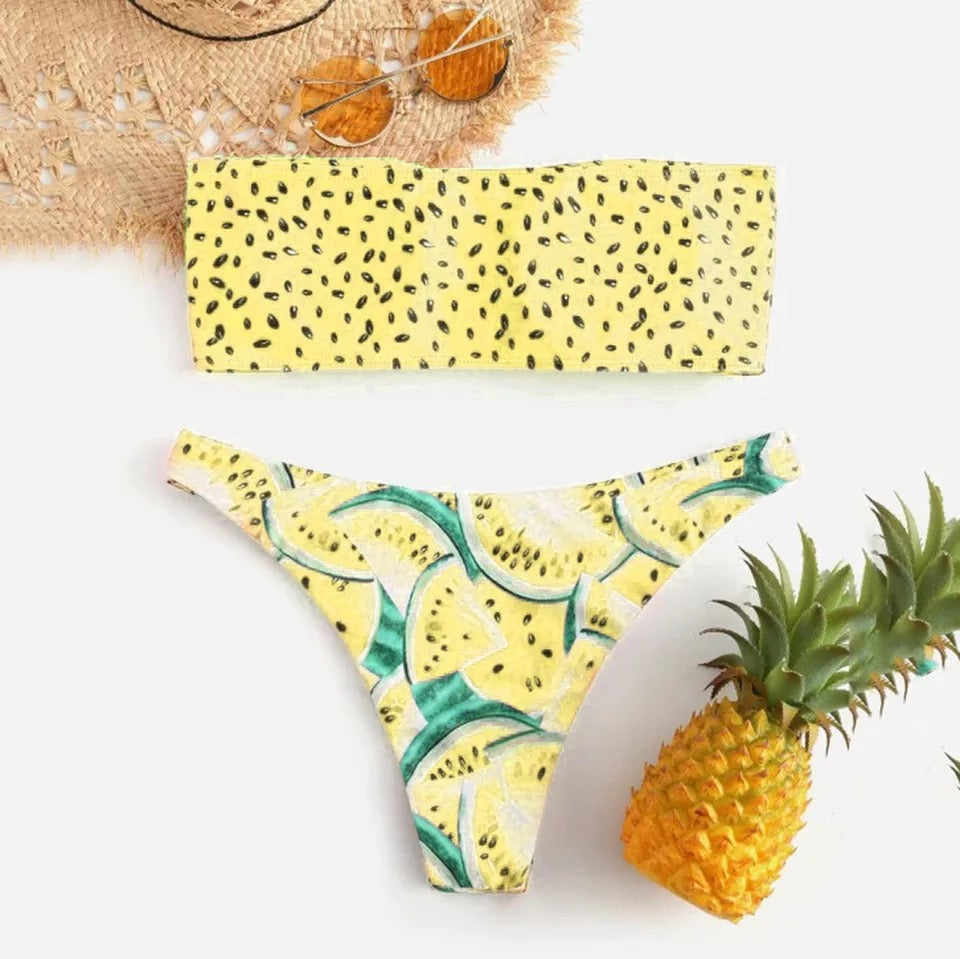 Yellow Watermelon Print