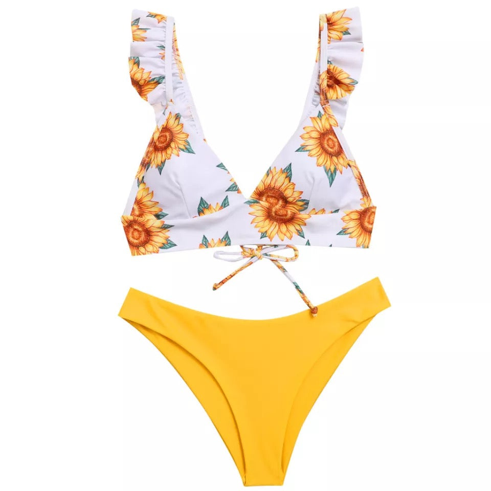 Sunflower Top Bikini