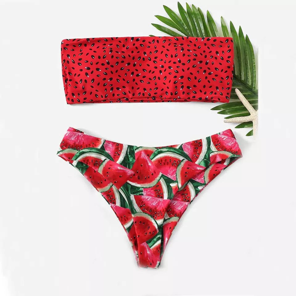 Red Watermelon Print